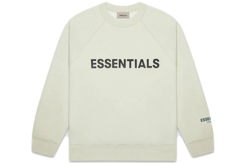 Essentials Silicon Applique Crewneck Sage