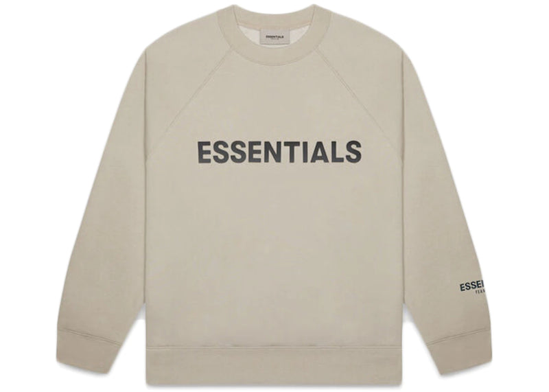 Essentials Silicon Applique Crewneck Olive