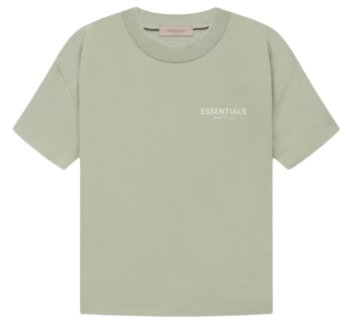 Essentials FW22 Small Logo Tee Seafoam