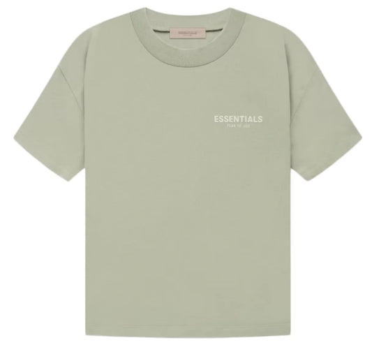 Essentials FW22 Small Logo Tee Seafoam