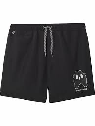 Burberry SS22 Monster Swim Shorts - Black