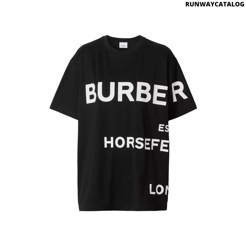 Burberry Black Horseferry Tee