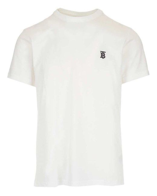 Burberry Monogram Motif TB Tee - White