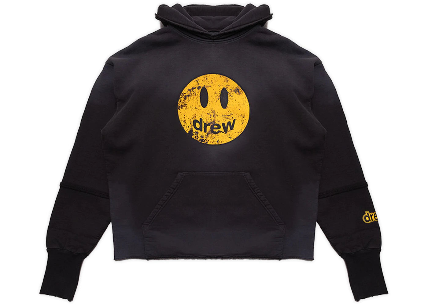 Drew Black Deconstructed Mascot Hoodie