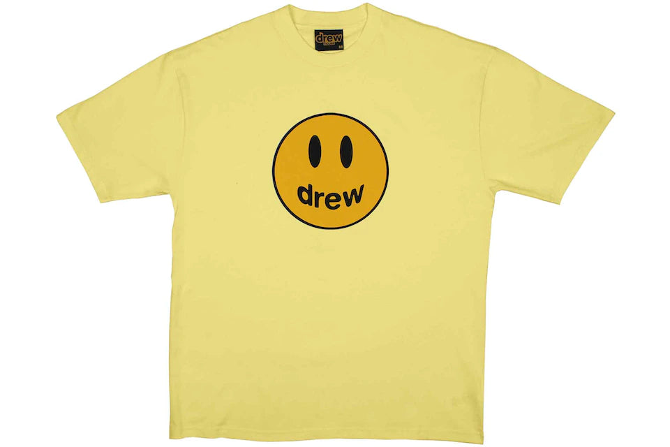 Drew Mascot Short Sleeve Tee "Light Yellow"