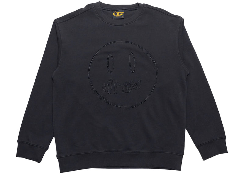 Drew Sketch Mascot Crewneck Black