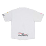 Balenciaga Upside Down Mixed Jersey Tee