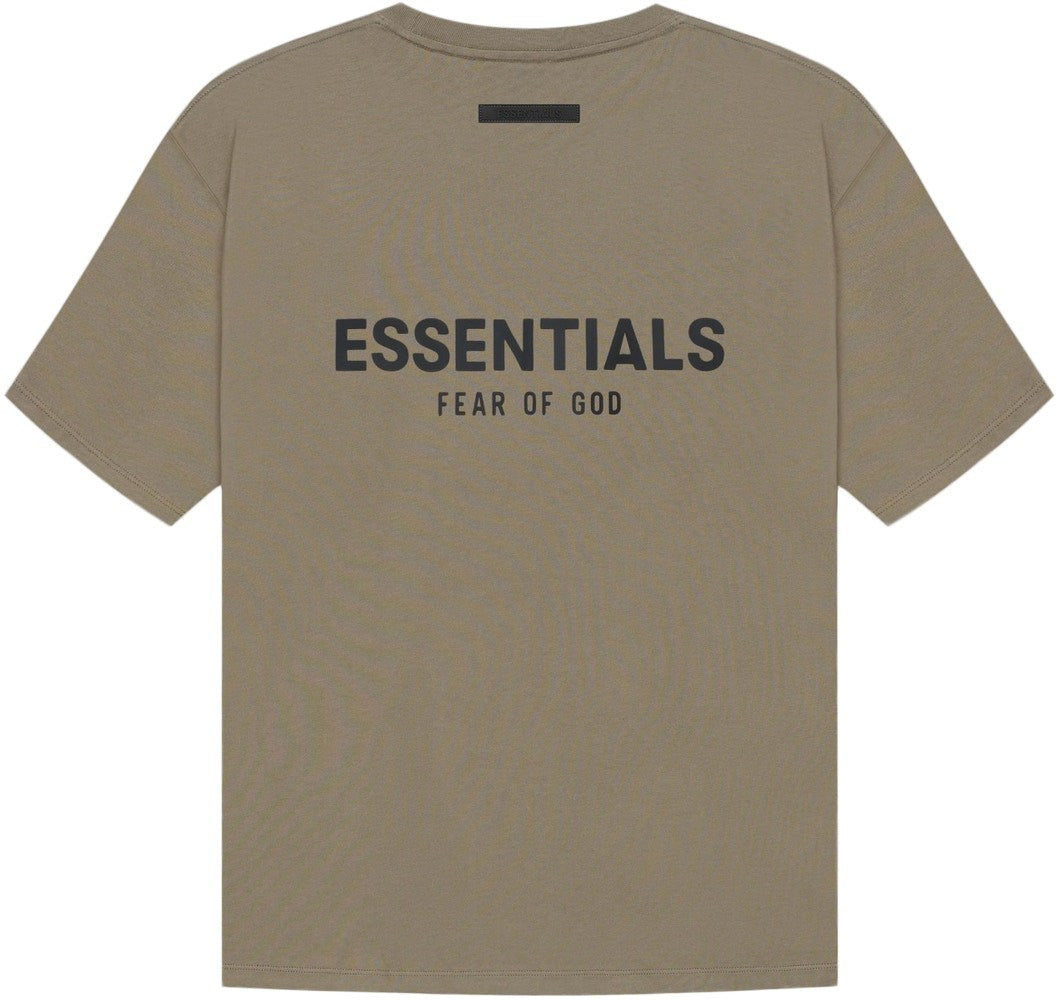 Essentials Front Logo Tee SS20 Taupe