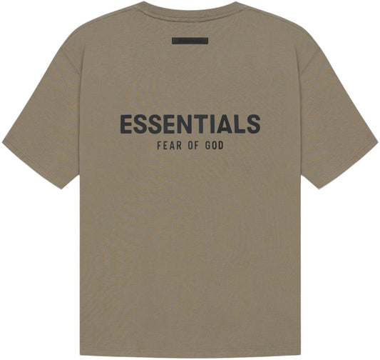 Essentials Front Logo Tee SS20 Taupe