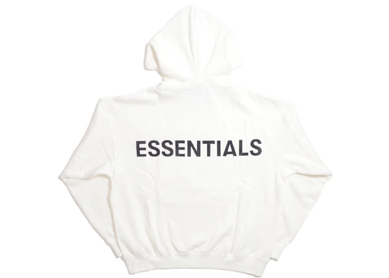 Essentials SS19 Reflective Hoodie (White)