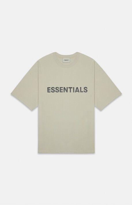 Essentials Front Logo Tee SS20 Moss