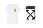 Off White Bart Simpson Peace Tee