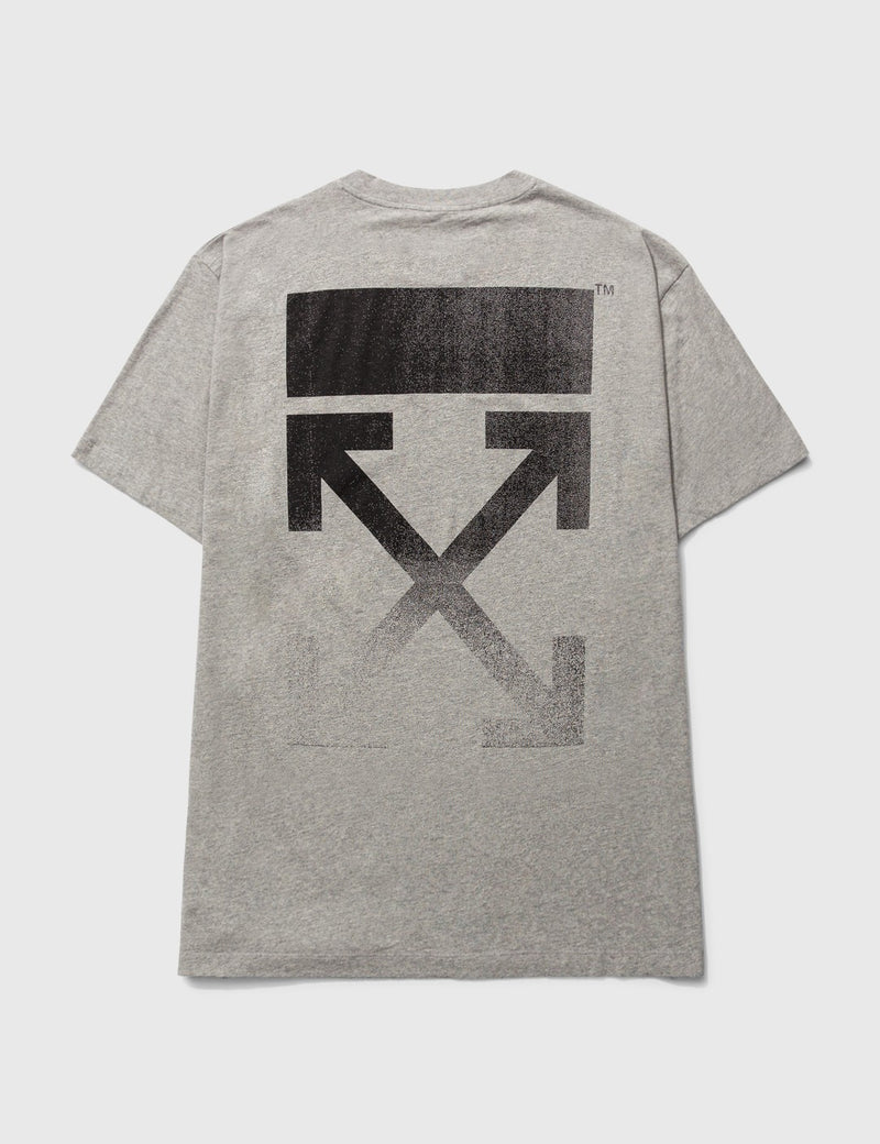 Off White FW21 Degrade Arrow Oversized Tee - Grey