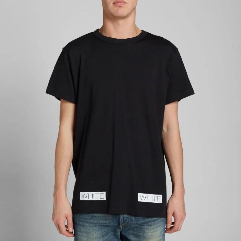 Off White Blue Collar Tee