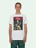 Off White Caravaggio Painting Slim Tee - White