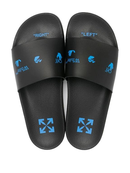 Off White FW21 Logo Slide