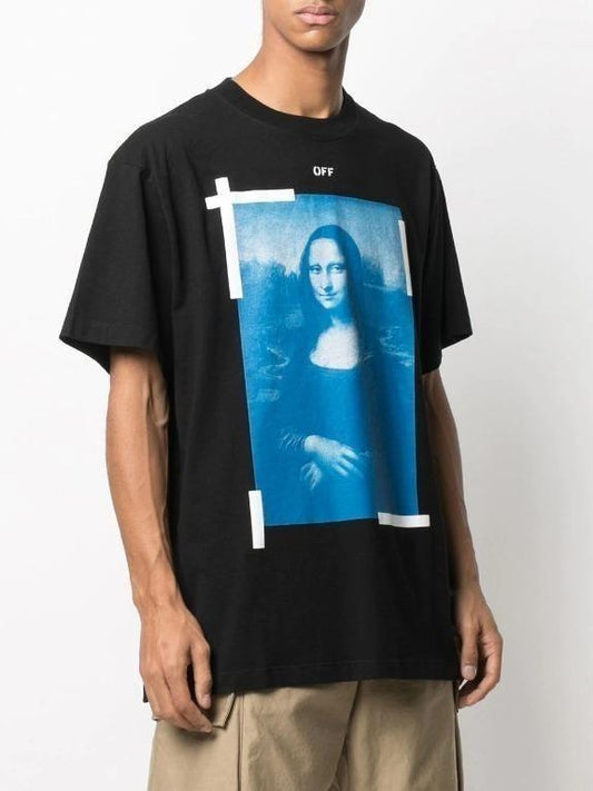 Off White SS21 Mona Lisa Tee - Black