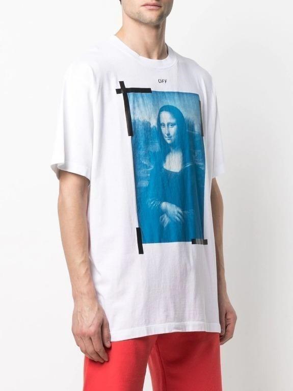 Off White SS21 Mona Lisa Tee - White