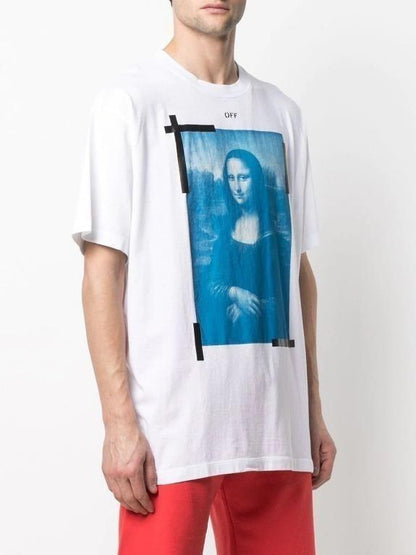 Off White SS21 Mona Lisa Tee - White