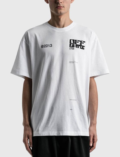 Off White SS21 Tech Marker Tee - White