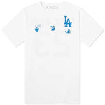 Off White x MLB LA Dodgers Slim Tee