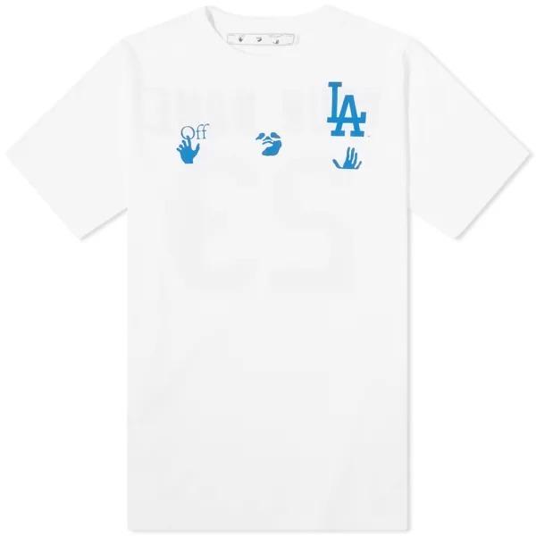 Off White x MLB LA Dodgers Slim Tee