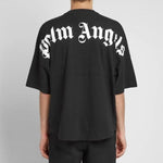 Palm Angels Mock Neck Tee - Black