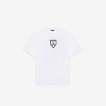 Balenciaga Scissors Flatground Oversized White Tee